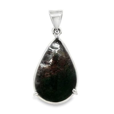 Shamanic Dream Quartz Pear Drop Pendant 11.6g