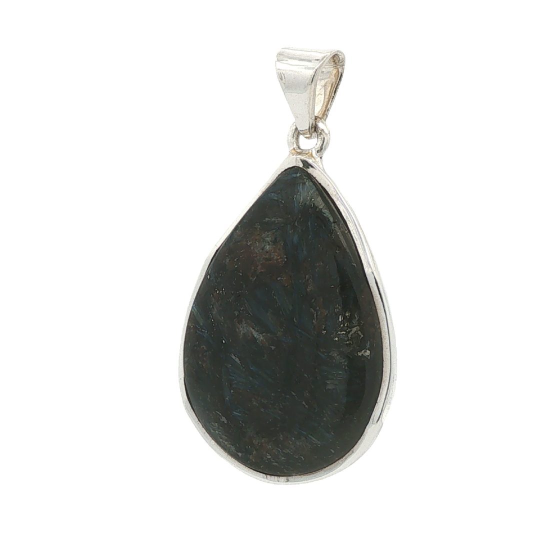 Nuummite Pear Drop Pendant 7.4g - Image 2