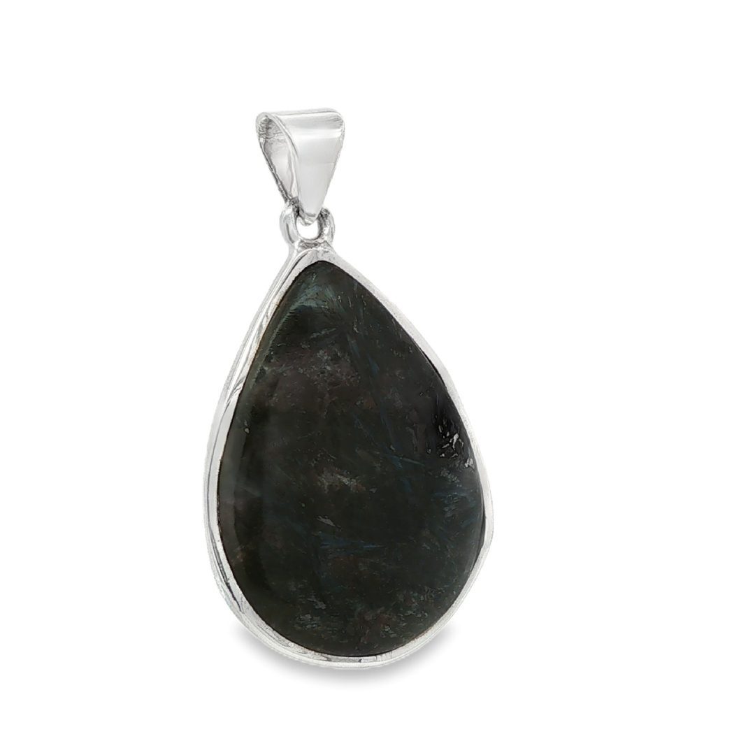 Nuummite Pear Drop Pendant 7.4g - Image 3