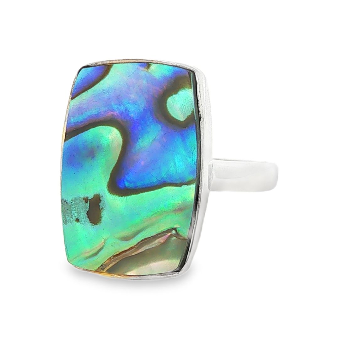 Abalone Ring Size P - Image 2