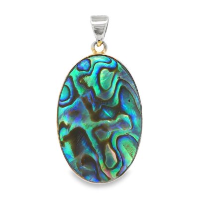 Abalone Oval Pendant 6.8g
