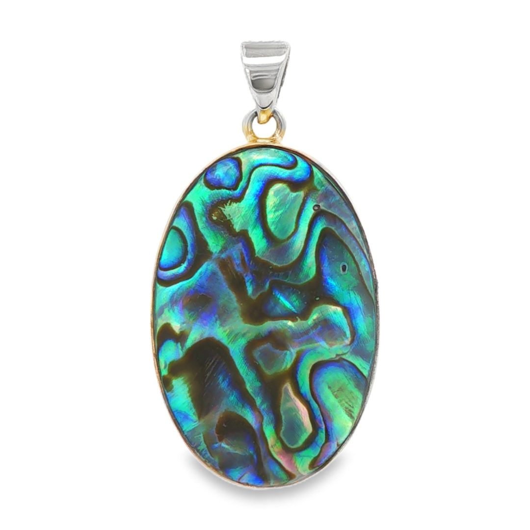 Abalone Oval Pendant 6.8g