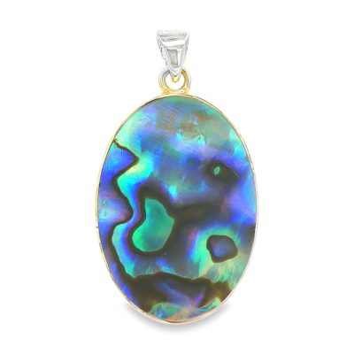 Abalone Oval Pendant 6.2g