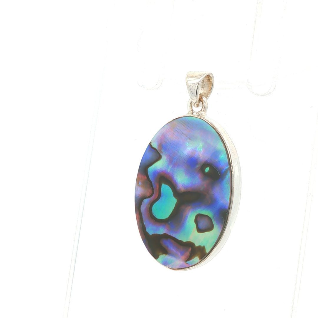 Abalone Oval Pendant 6.2g - Image 3
