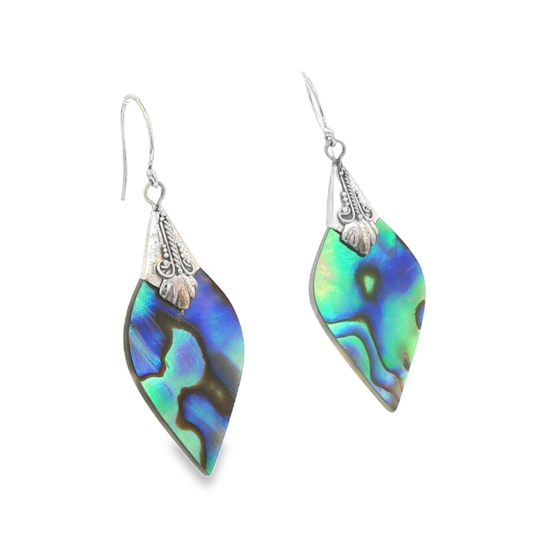 Abalone Marquise Earrings 2.5g