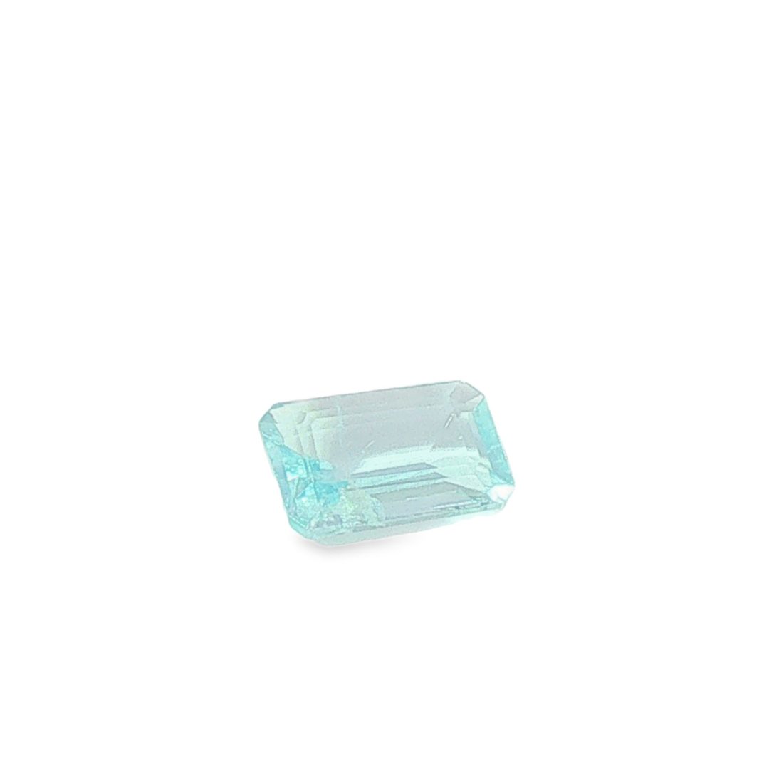Aquamarine Emerald Cut Loose Stone 0.4g - Image 3