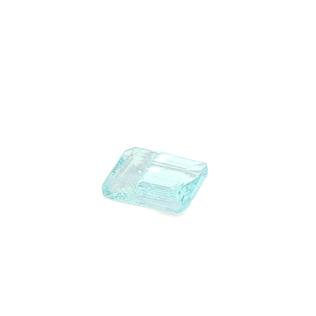 Aquamarine Emerald Cut Loose Stone 0.4g - Image 2