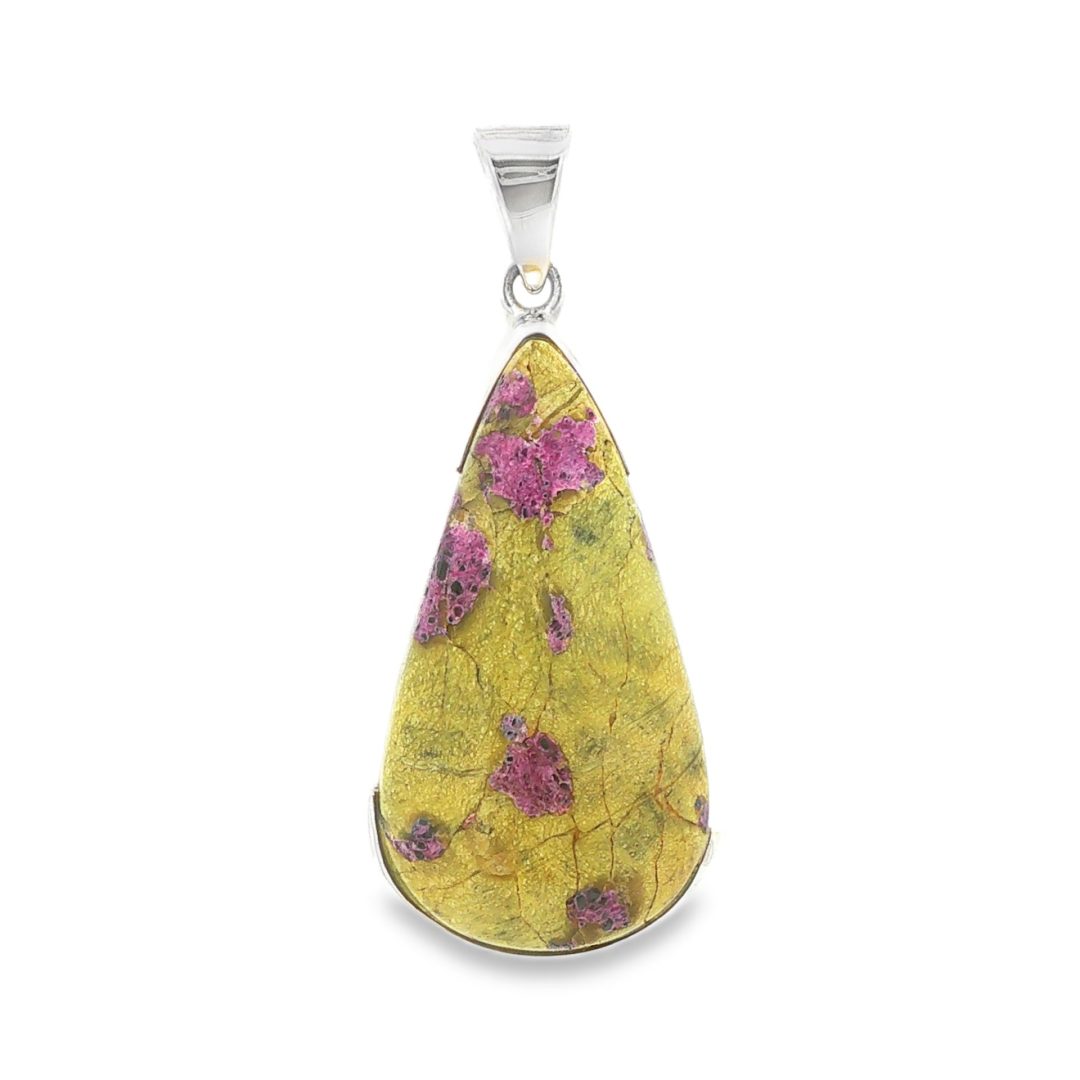 Atlantisite Pear Drop Pendant 8.3g