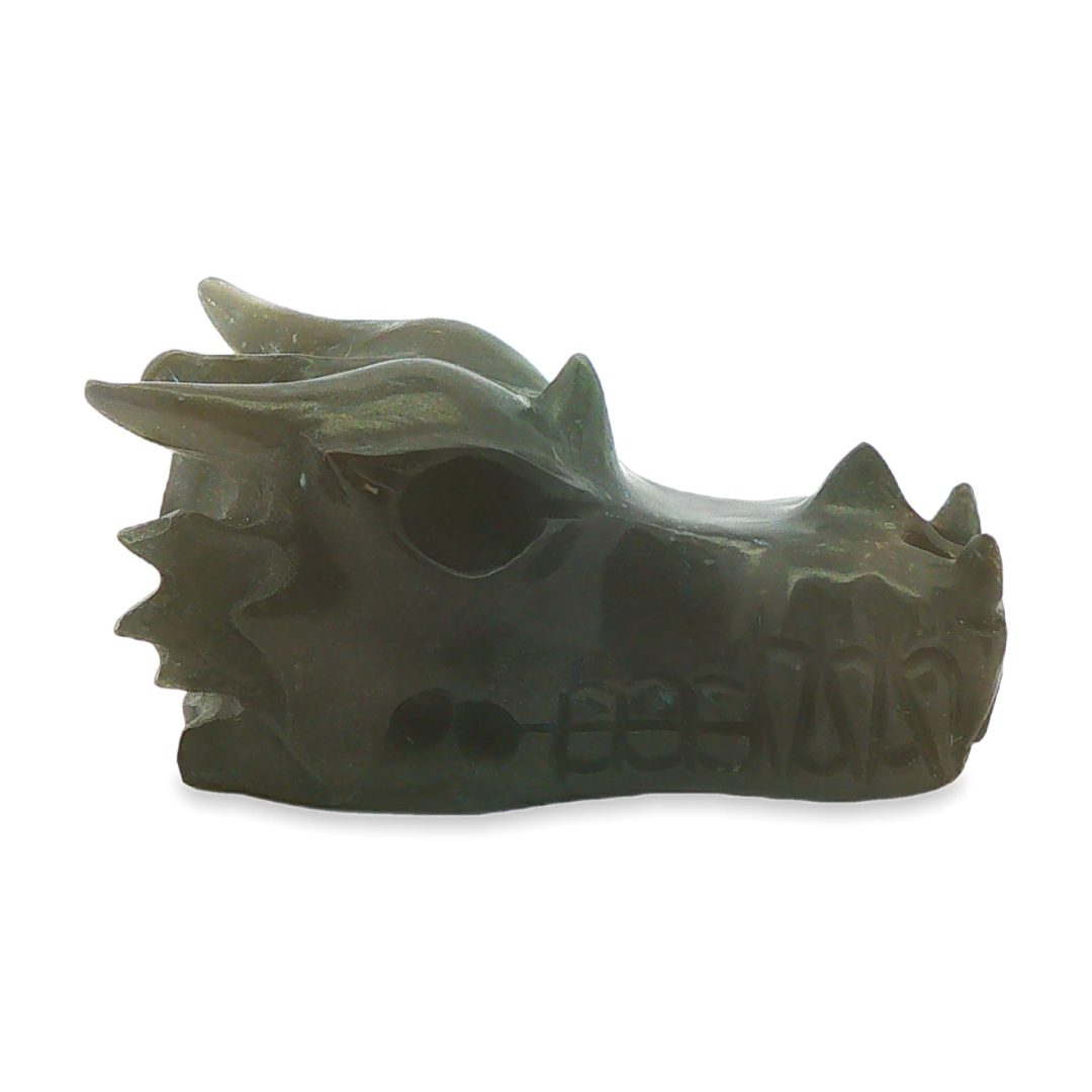 Avalon Stone Dragon Skull 40.7g - Image 4
