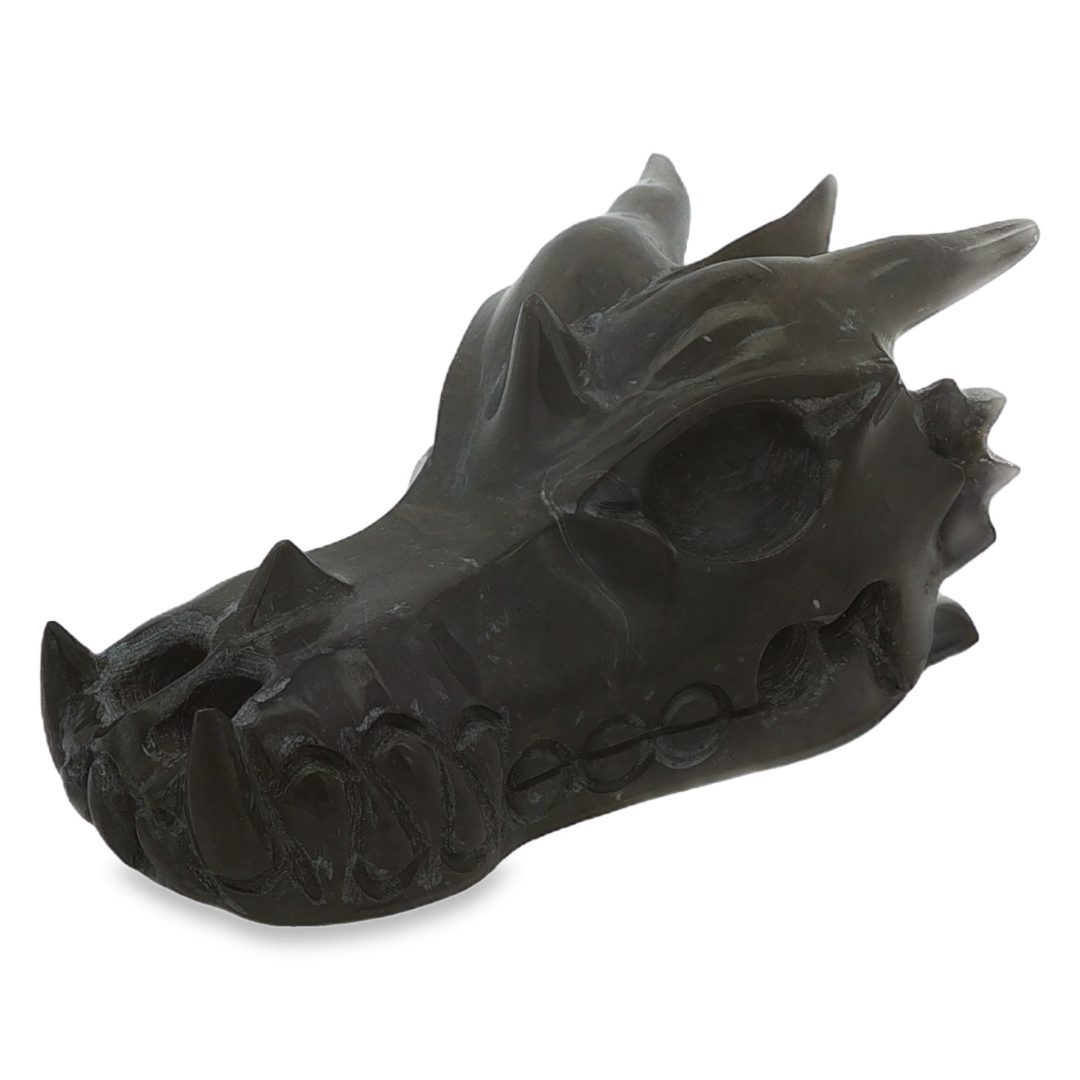Avalon Stone Dragon Skull 119.3g - Image 2