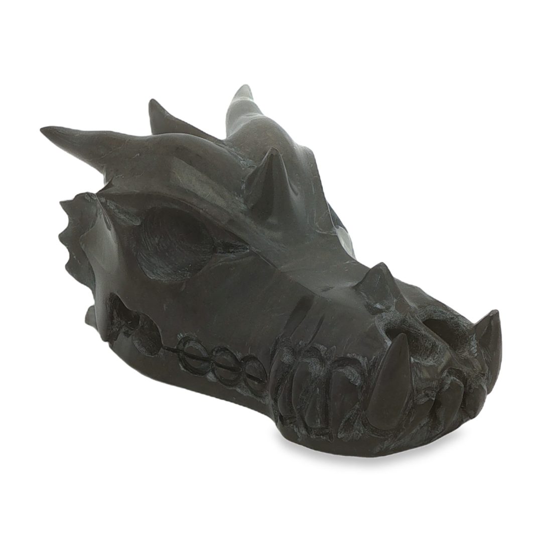 Avalon Stone Dragon Skull 119.3g - Image 4