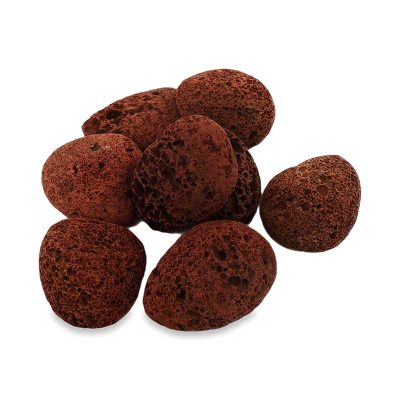 Red Lava Tumbled
