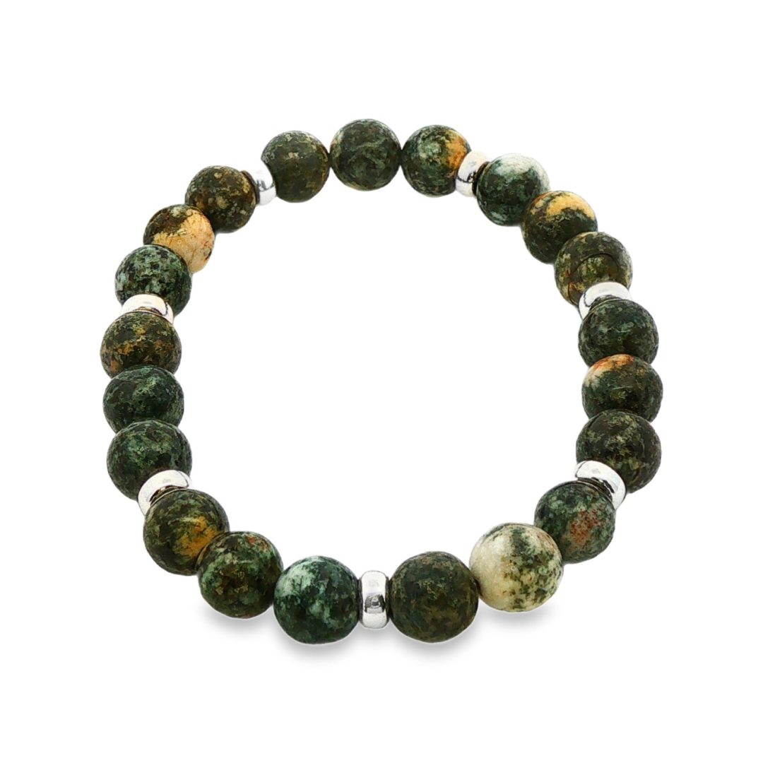 Preseli Blue Stone Beaded Bracelet 18.7g - Image 2