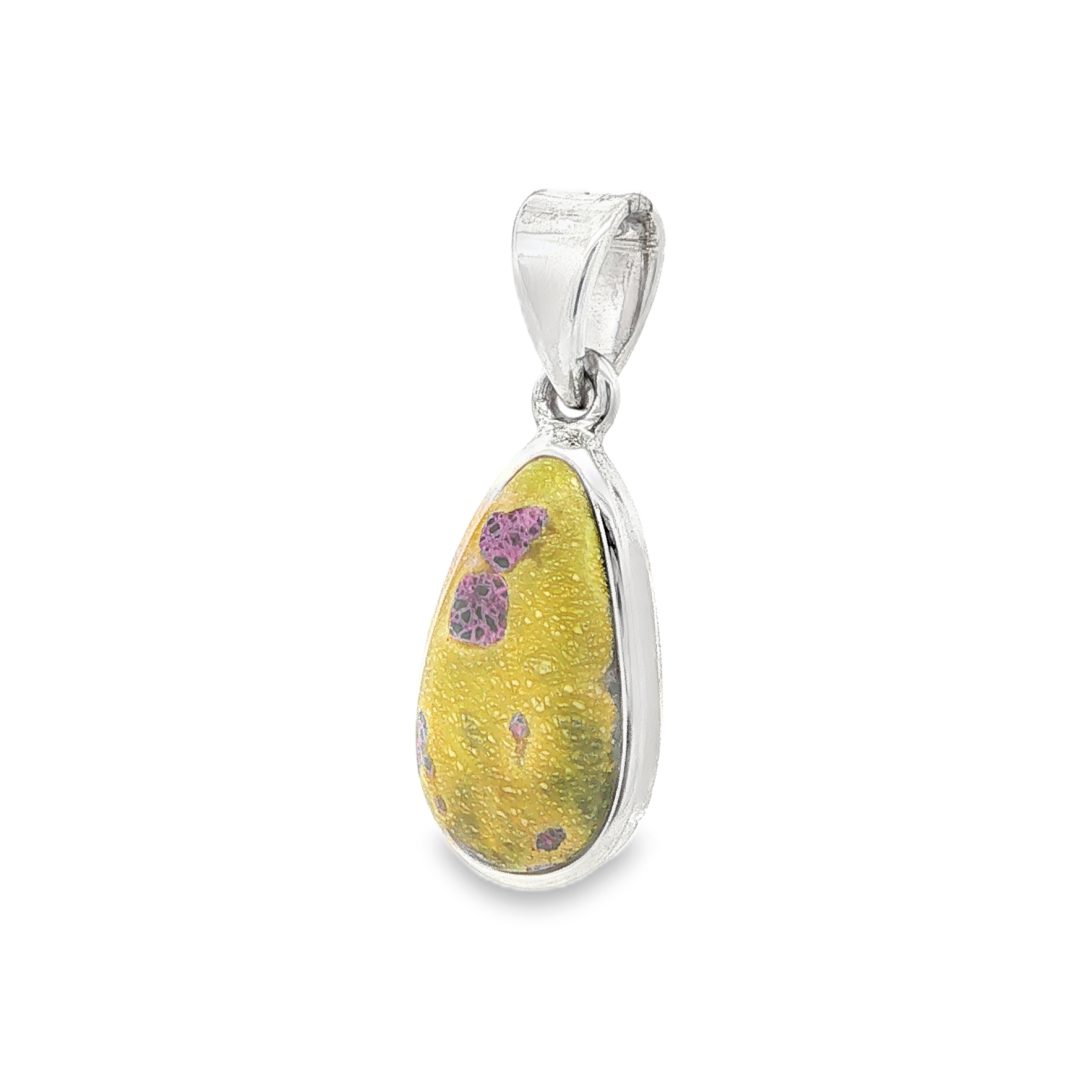 Atlantisite Pear Drop Pendant 2.5g - Image 3