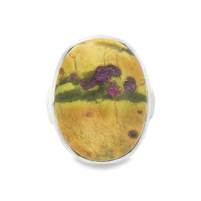 Atlantisite Large Oval Ring Size S