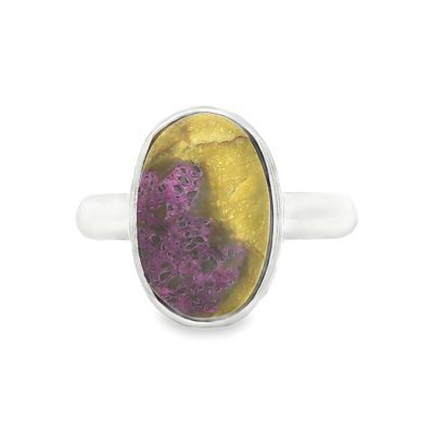 Atlantisite Oval Ring Size M