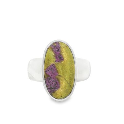 Atlantisite Oval Ring Size T