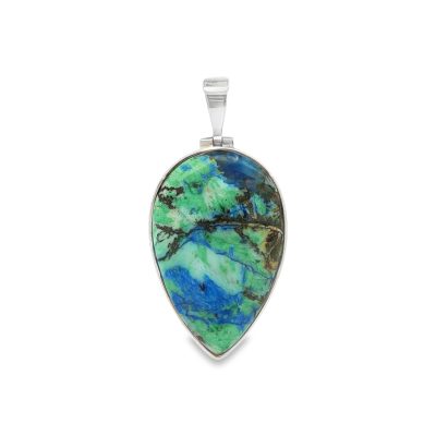 Azurite Chrysocolla Pendant 14.2g