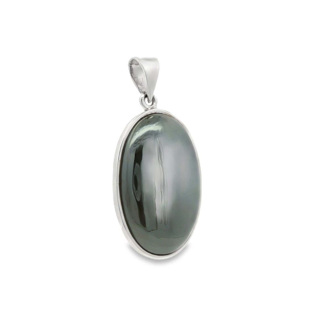 Hematite Oval Pendant 13.5g - Image 2