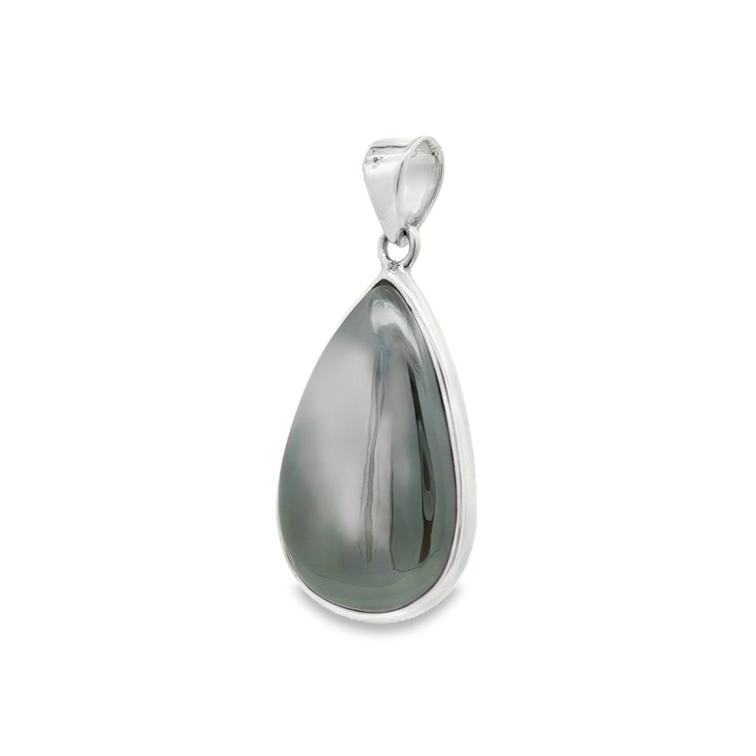 Hematite Pear Drop Pendant 9.4g - Image 3