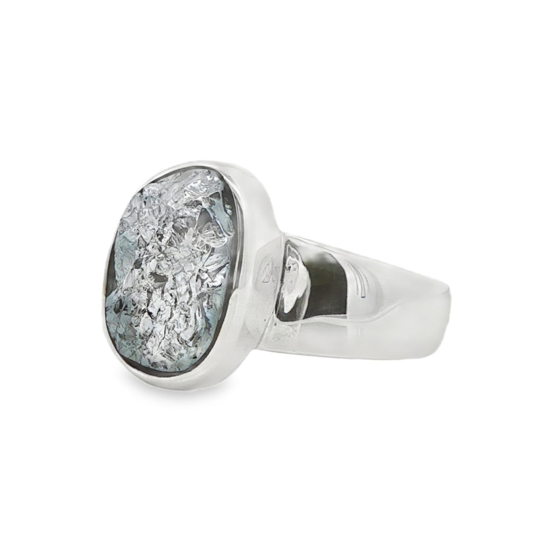 Hematite Raw Ring Size T - Image 2