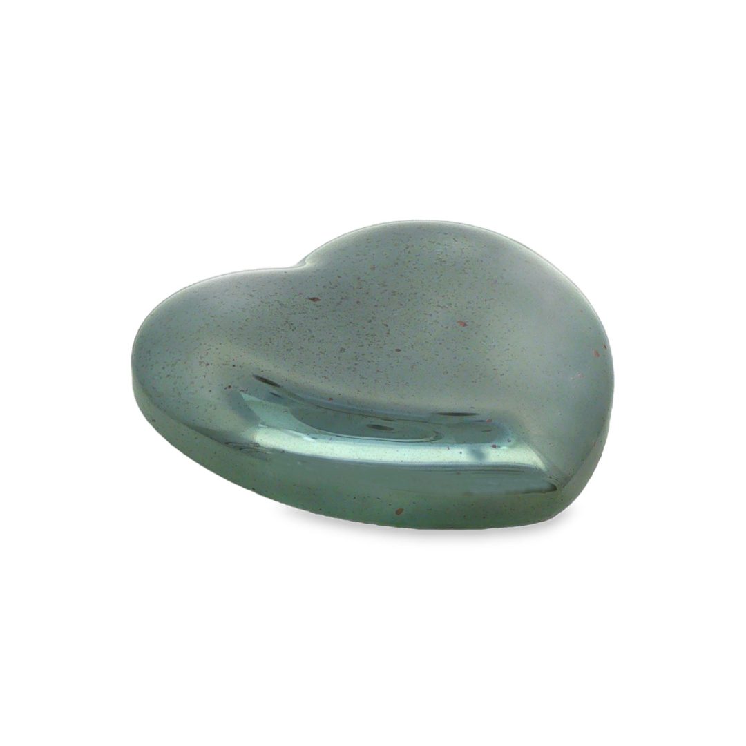 Hematite Flat Heart - Image 3