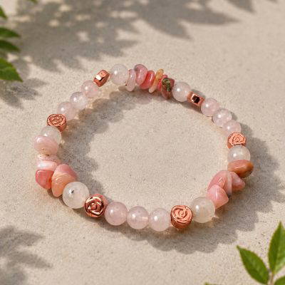Love, Light And Grace - Beaded Power Bracelet
