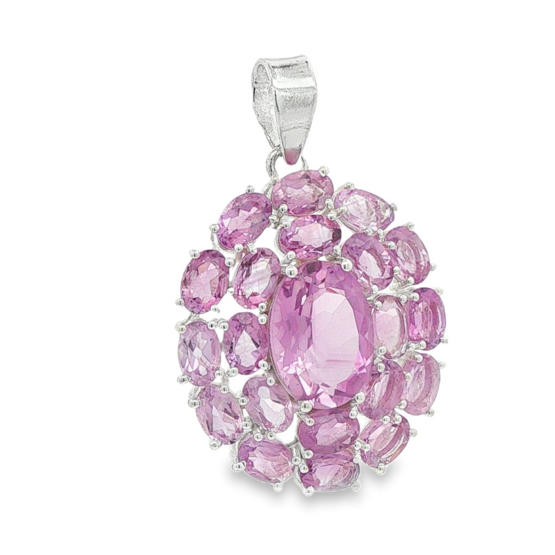 Amethyst Multi Stone Pendant 8.6g - Image 3