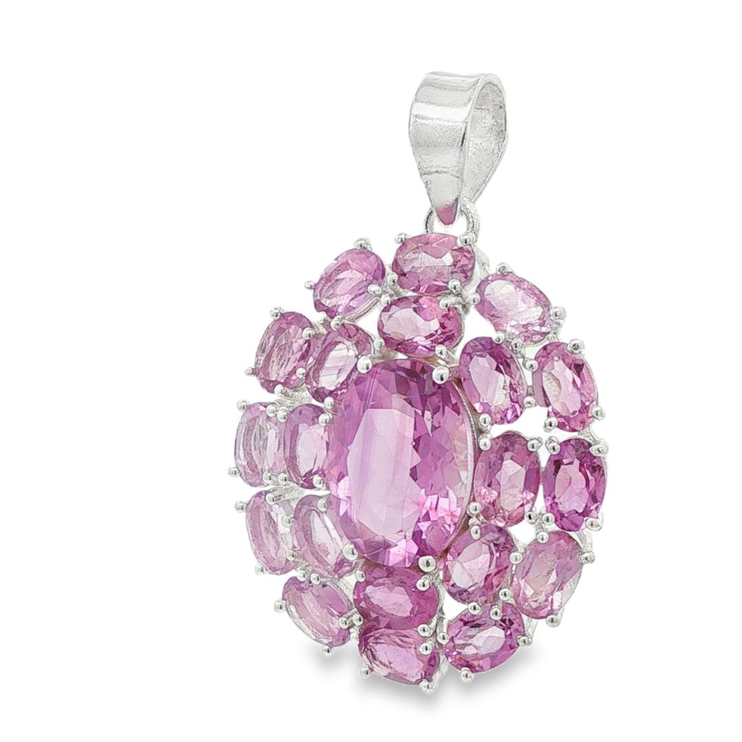 Amethyst Multi Stone Pendant 8.6g - Image 4