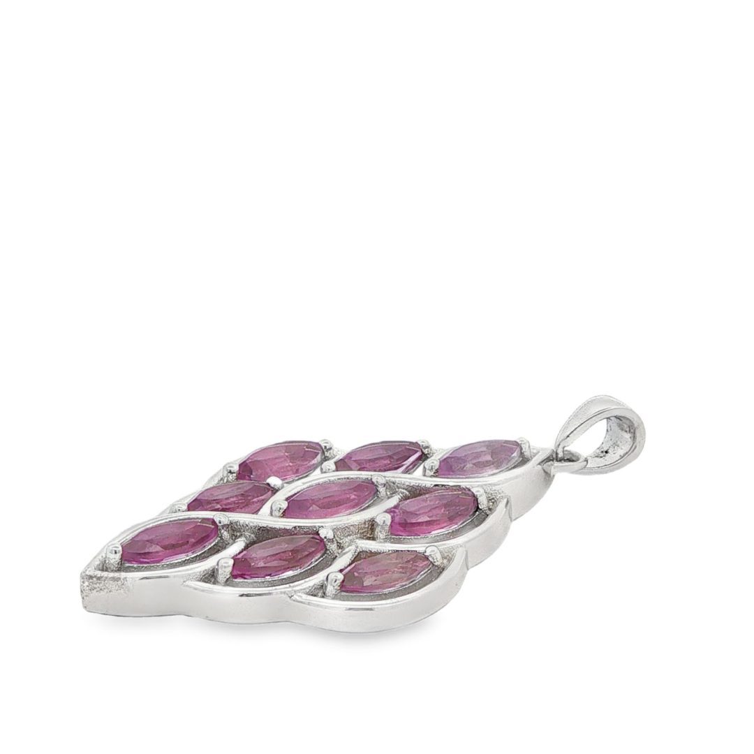 Amethyst Multi Stone Pendant 11.7g - Image 5