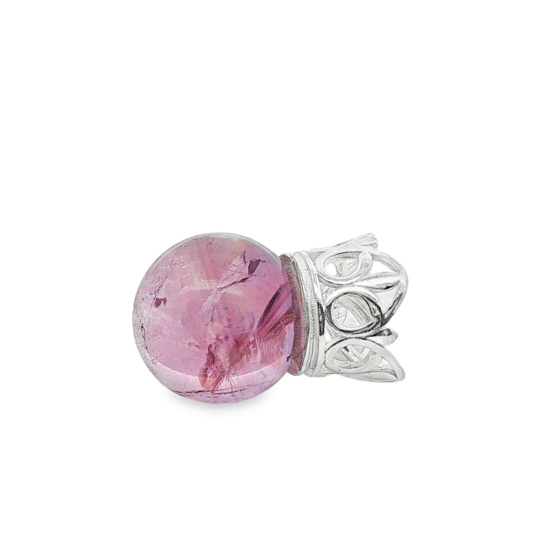 Amethyst Sphere And Crown Pendant 8.6g - Image 4