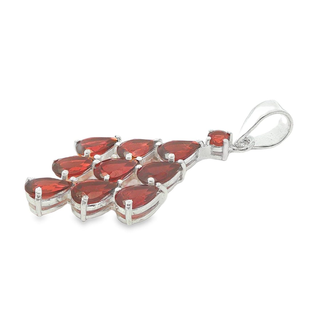 Garnet Multi Stone Pendant 5.8g - Image 4