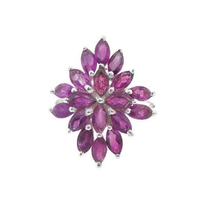 Amethyst Multi Stone Ring Size T