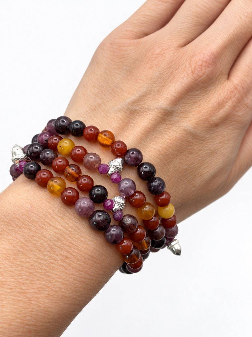The Mabon Harvest - Beaded Power Bracelet - Image 2